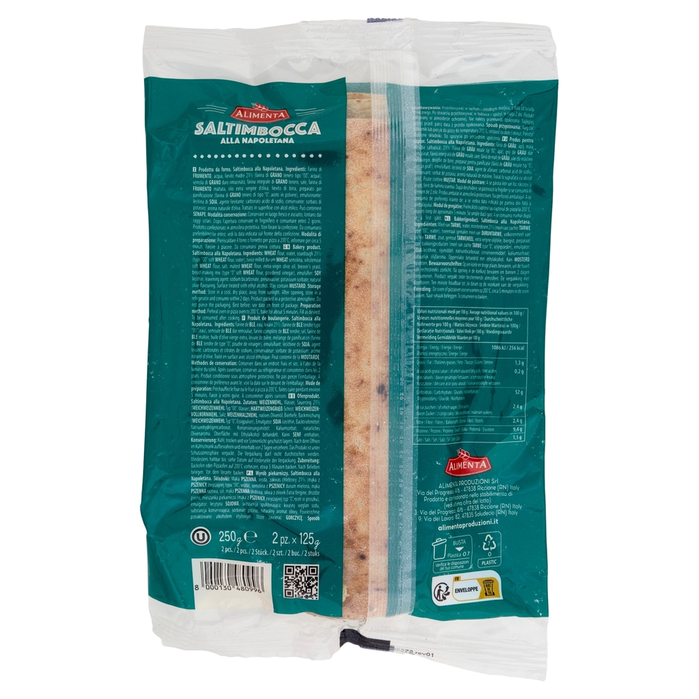 Alimenta Saltimbocca alla Napoletana 2 x 125 g